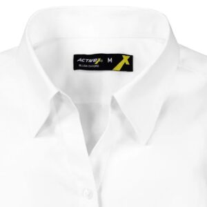 Blusa Activex Oxford M/Larga Blanca UV