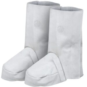 Polaina Soldador Activex Cuero Con Velcro