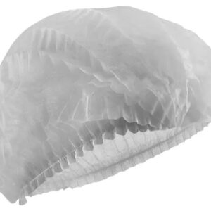 Gorro Desechable Activex Clip Clap Blanco 100 un