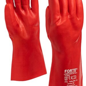 Guante PVC 14-35 CMS Rojo