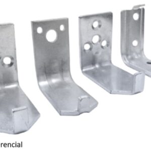 Soporte mural tipo "L" Extintor  4, 6 Y 10 KG
