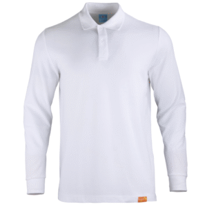 Polera Pique 80% Algodón Manga Larga Hombre Colores