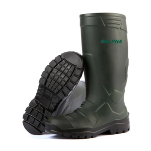 Bota De Seguridad Alpha S5 Poliuretano Verde