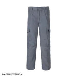 Pantalón Cargo Poplín Gris